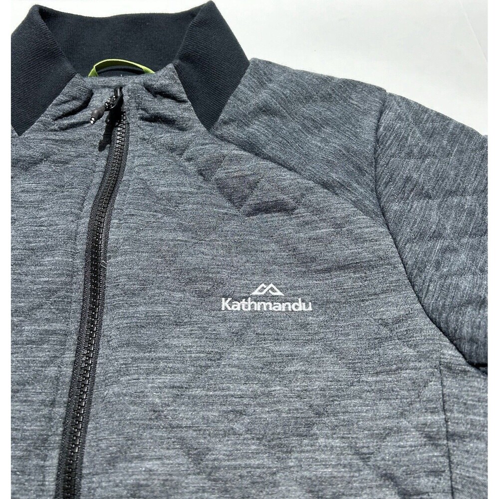 Kathmandu Women’s Quilted Jacket Size 10 Outdoor Long Sleeve Coat Casual EUC - Picture 5 of 10